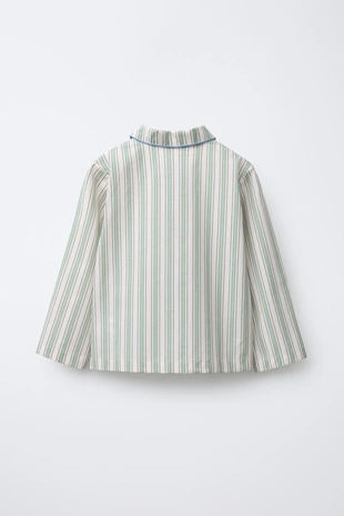 6-14 лет/ пижама: рубашка и брюки в полоску- Заказать в России