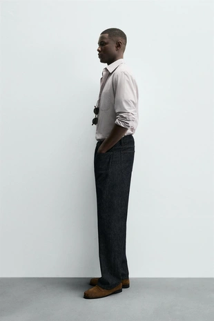 Жаккардовая рубашка в полоску- Заказать в России