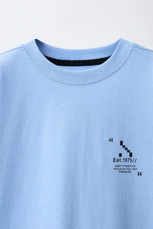 Футболка SPORTY с надписью- Заказать в России