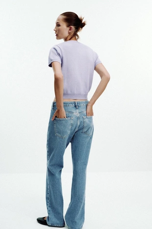 Трикотажный кардиган с бусинами- Заказать в России