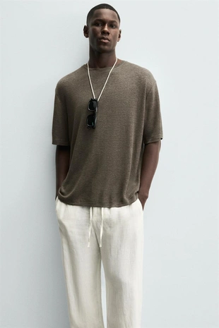 Футболка из конопли и вискозы- Заказать в России