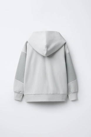 Купить Zara Спортивная толстовка на молнии с текстом