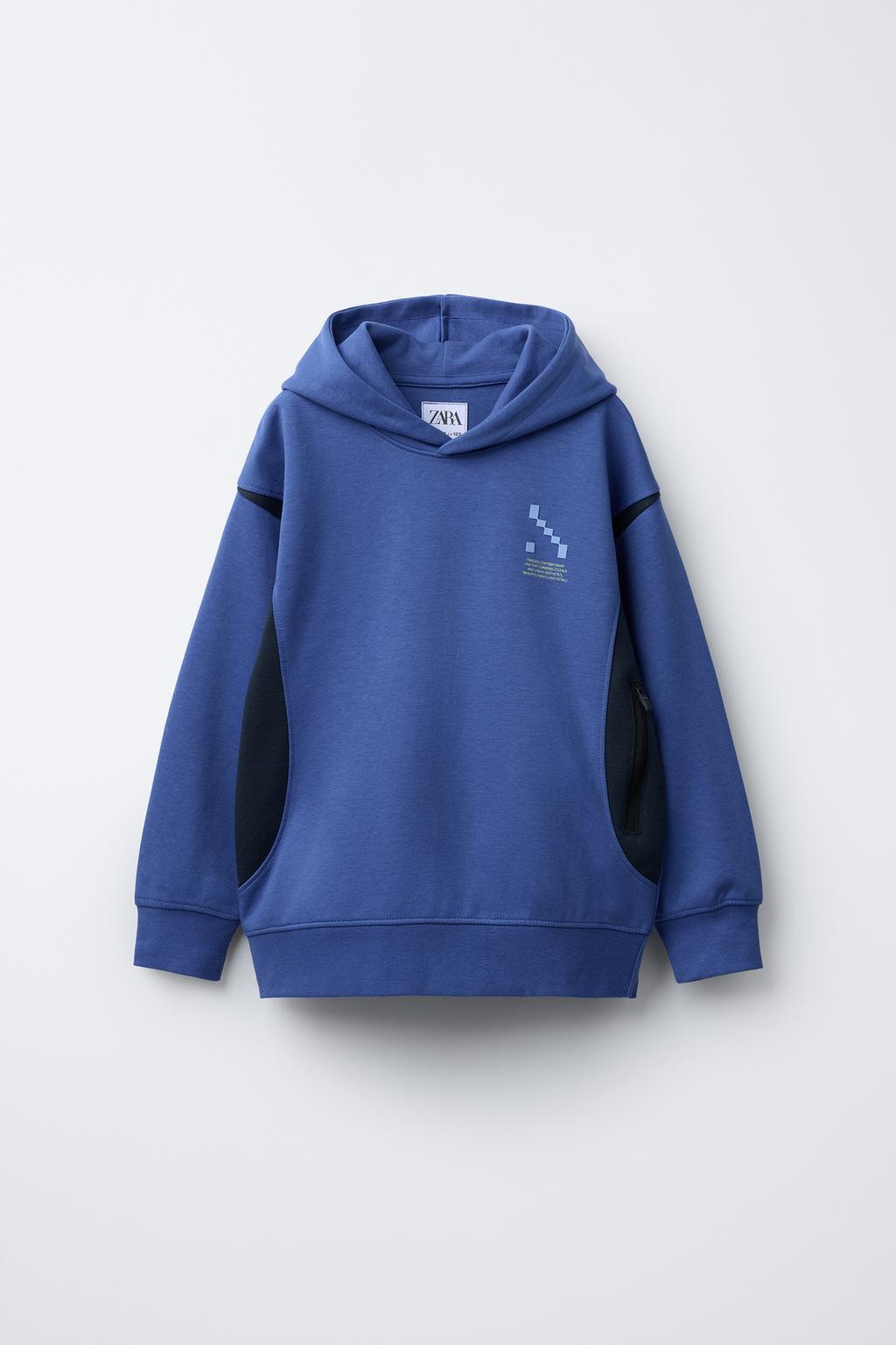СПОРТИВНАЯ ТОЛСТОВКА В СТИЛЕ COLOR BLOCK