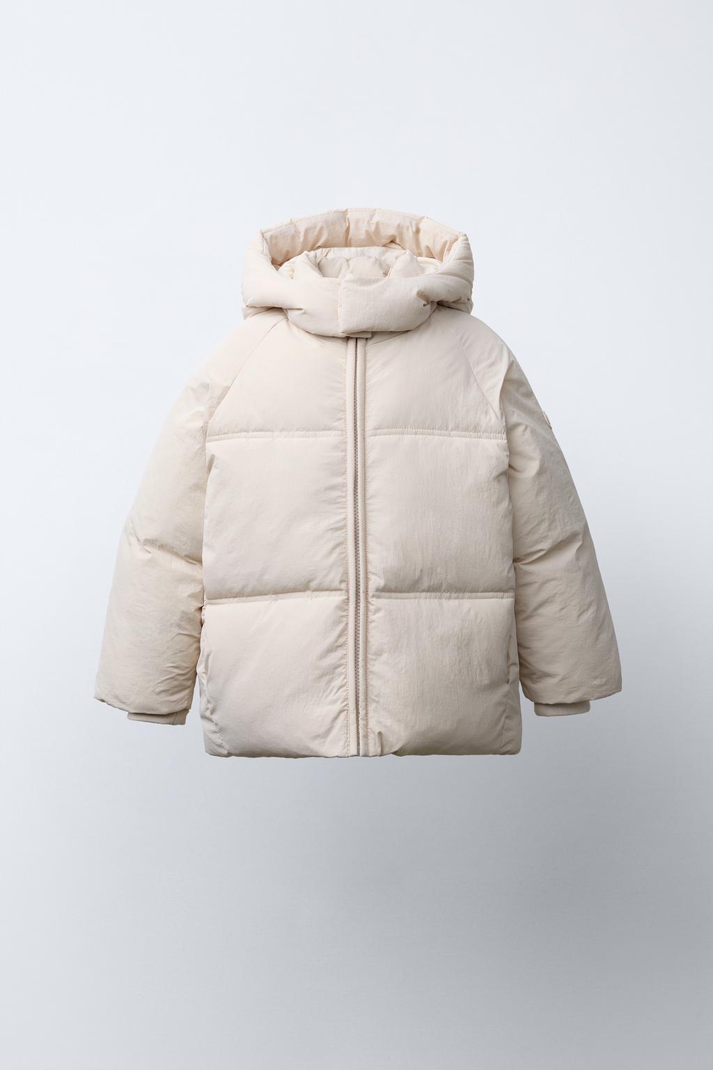 СТЕГАНАЯ КУРТКА С КАПЮШОНОМ WATER REPELLENT