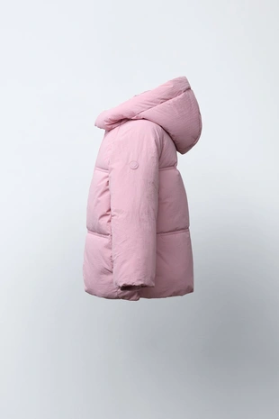 Стеганая куртка с капюшоном WATER REPELLENT- Заказать в России