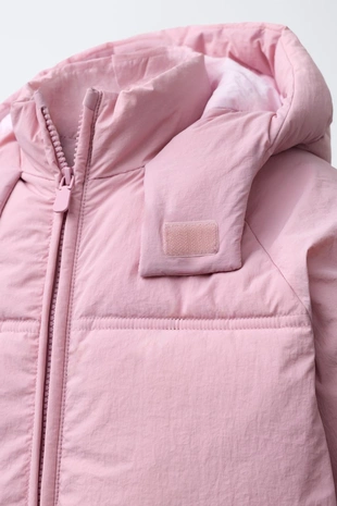 Стеганая куртка с капюшоном WATER REPELLENT- Заказать в России