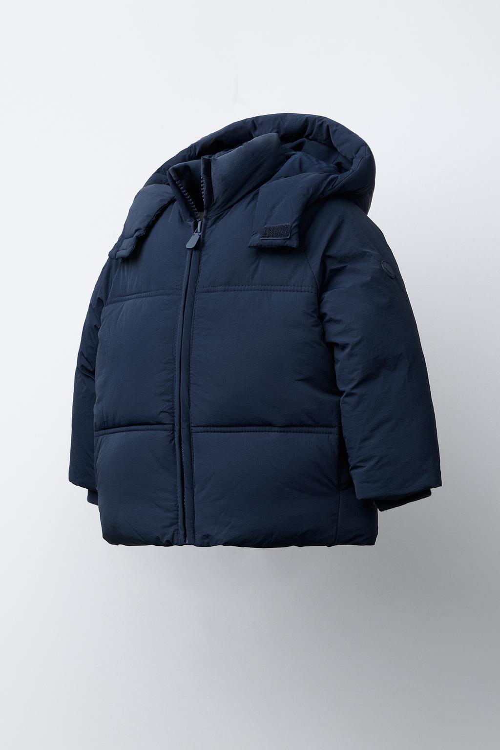 СТЕГАНАЯ КУРТКА С КАПЮШОНОМ WATER REPELLENT