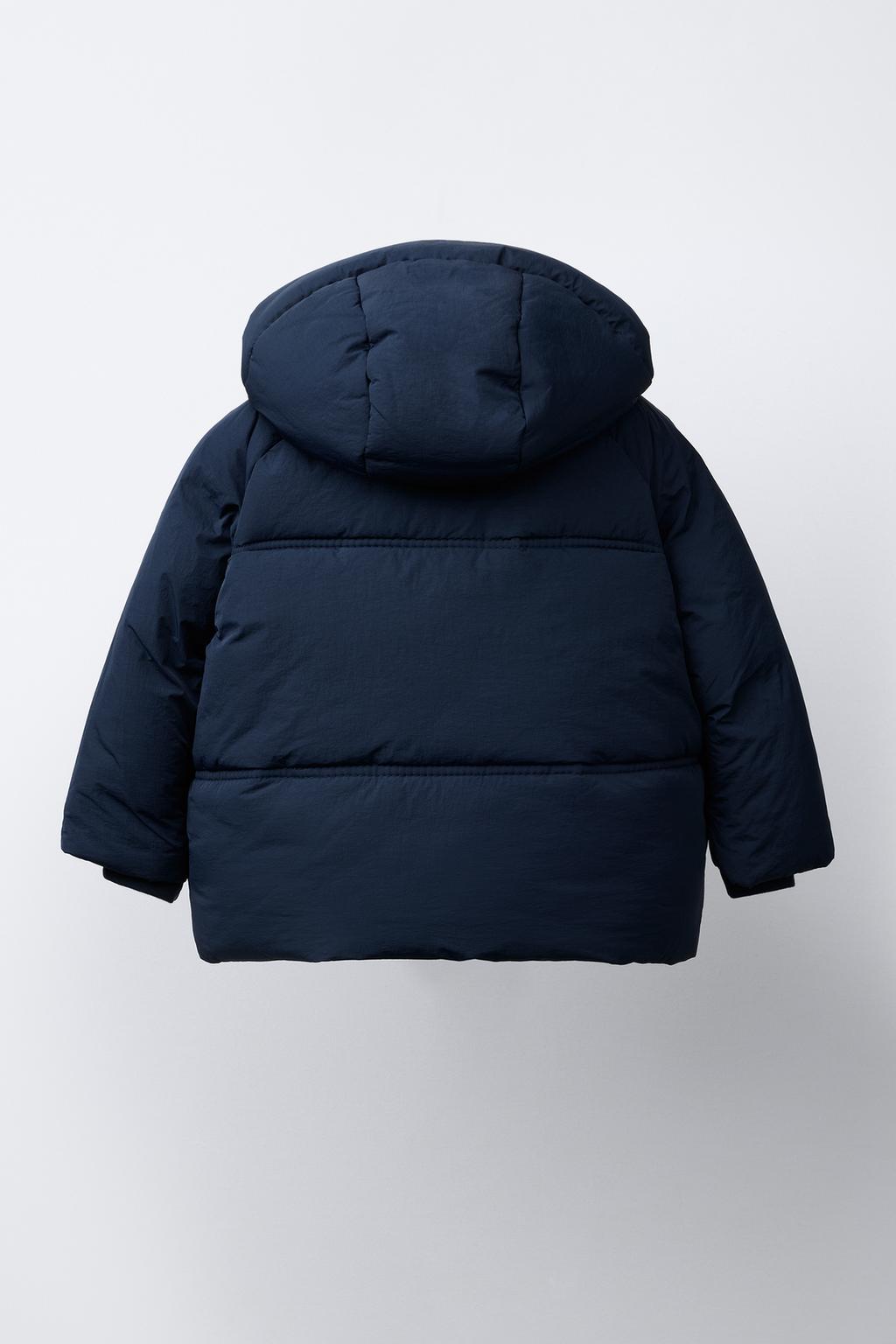 СТЕГАНАЯ КУРТКА С КАПЮШОНОМ WATER REPELLENT