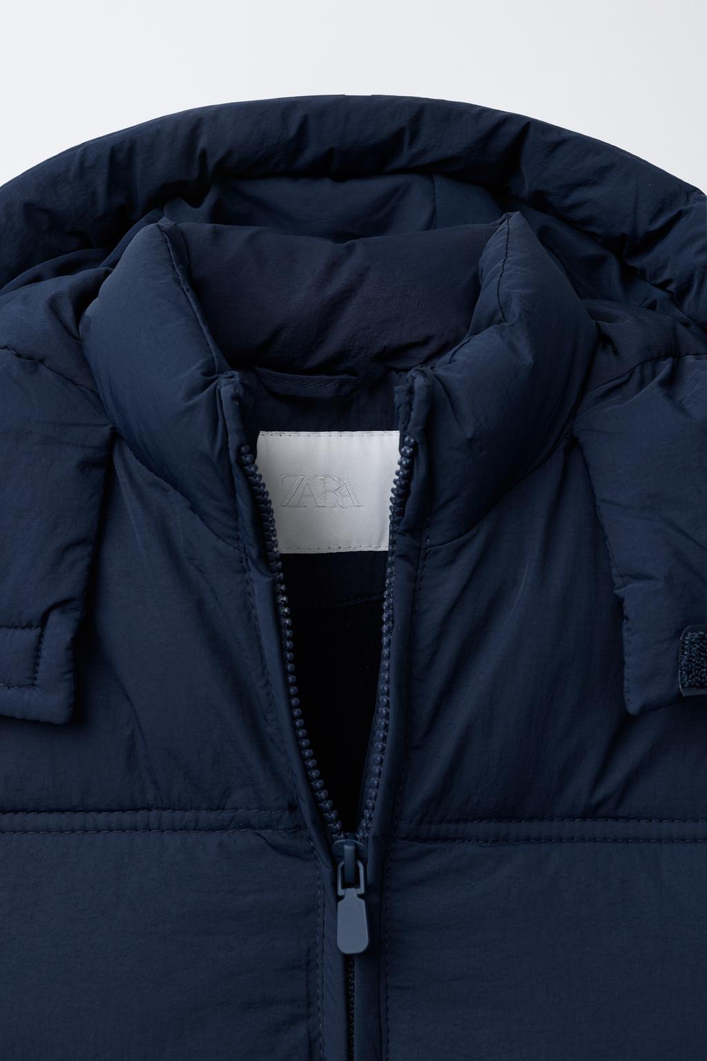 СТЕГАНАЯ КУРТКА С КАПЮШОНОМ WATER REPELLENT