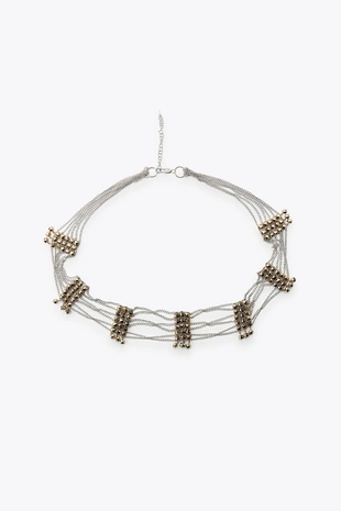 Комбинированный ремень с деталями- Заказать в России