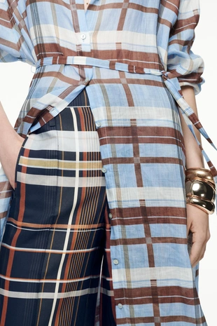 Платье-рубашка из рами — ZW COLLECTION- Заказать в России