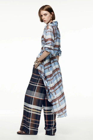 Платье-рубашка из рами — ZW COLLECTION- Заказать в России