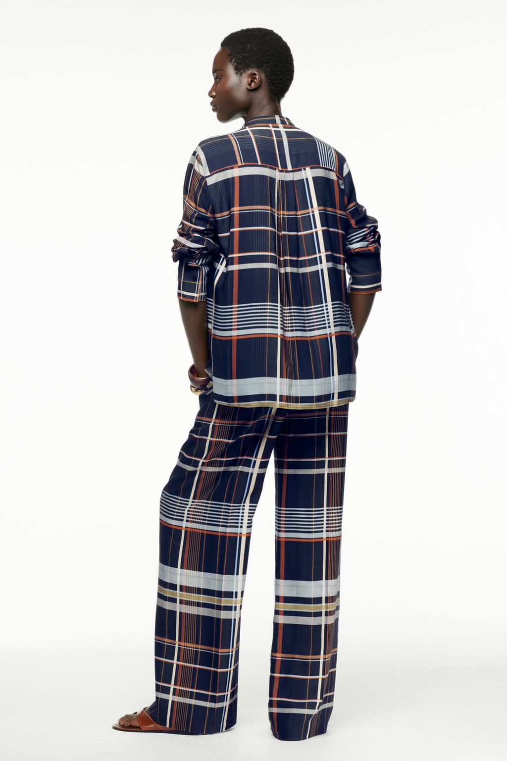 БРЮКИ В КЛЕТКУ — ZW COLLECTION
