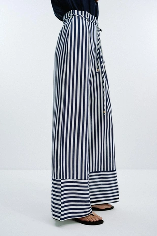 Длинный комбинезон из льна- Заказать в России