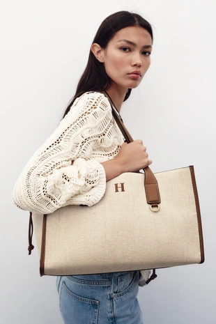 Сумка-тоут из хлопкового холста- Заказать в России