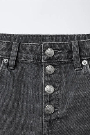 Black | 0595/709/800 - Zara Джинсы клеш