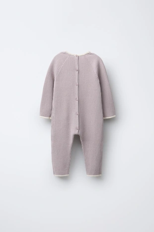 Комбинезон с контрастной отделкой- Заказать в России