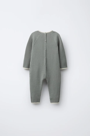 Комбинезон с контрастной отделкой- Заказать в России