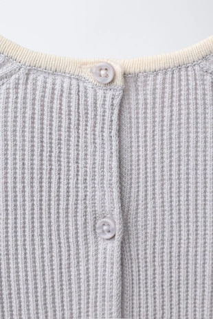 Джемпер с контрастной отделкой- Заказать в России