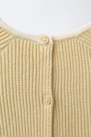 Джемпер с контрастной отделкой- Заказать в России