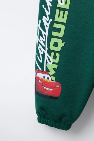 Bottle green | 7878/925/501 - Zara Флисовые брюки-джоггеры CARS RAYO MCQUEEN © DISNEY