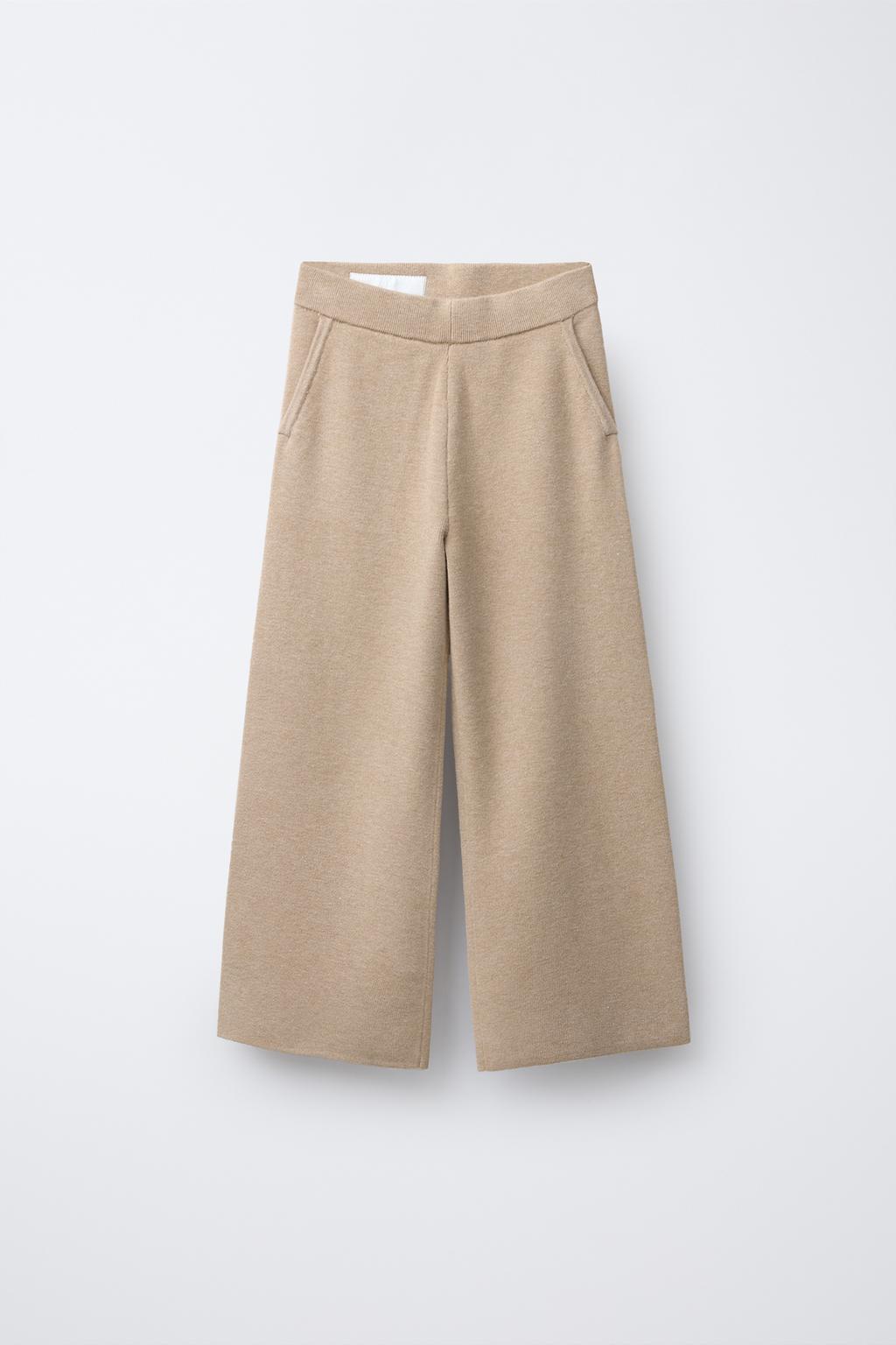 ТРИКОТАЖНЫЕ БРЮКИ WIDE LEG