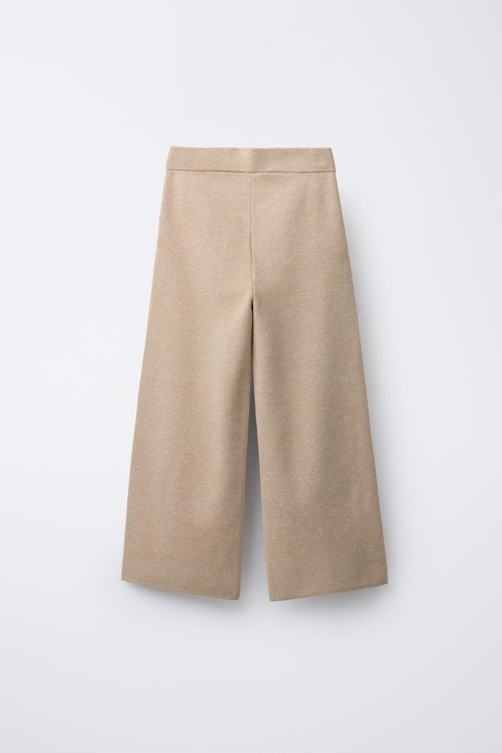 ТРИКОТАЖНЫЕ БРЮКИ WIDE LEG