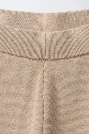 Трикотажные брюки WIDE LEG- Заказать в России