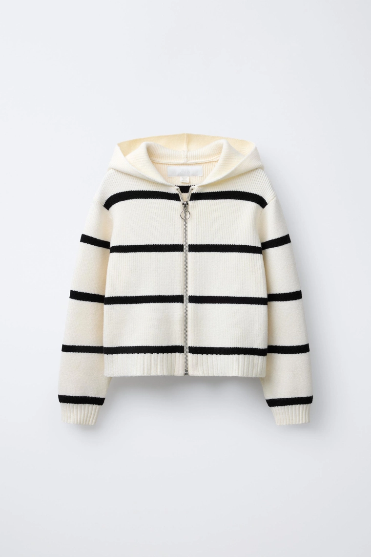 Кардиган с молнией zara