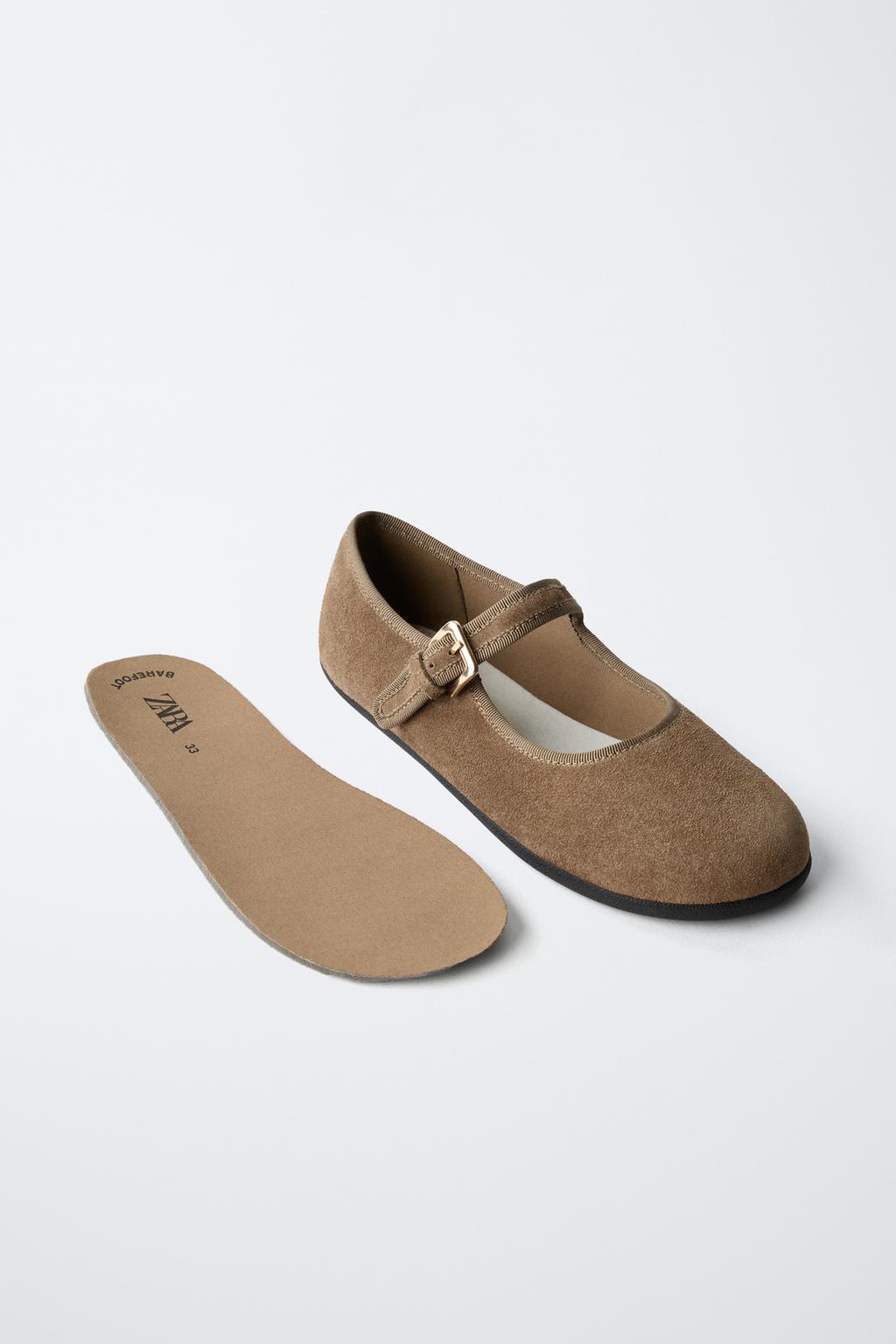 КОЖАНЫЕ БАЛЕТКИ BAREFOOT