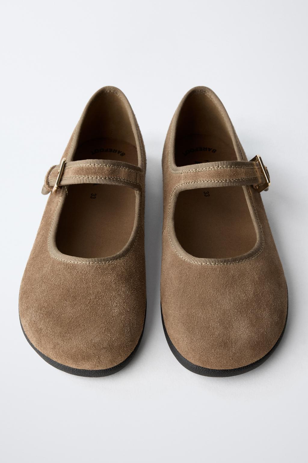 КОЖАНЫЕ БАЛЕТКИ BAREFOOT