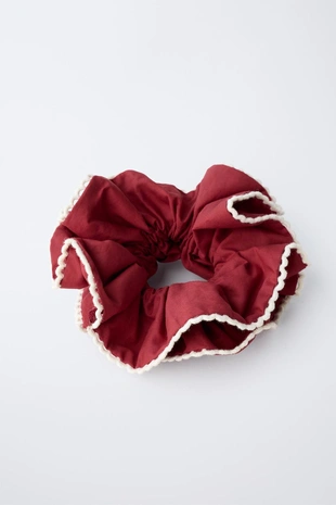 Резинка для волос с яркой контрастной отделкой- Заказать в России