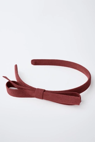 Тонкий ободок с бантиком- Заказать в России