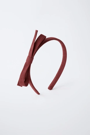 Тонкий ободок с бантиком- Заказать в России