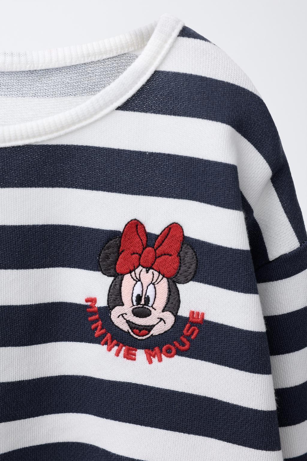 ФУТБОЛКА В ПОЛОСКУ С MINNIE MOUSE © DISNEY
