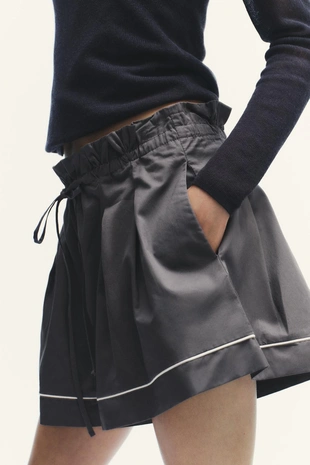 Шорты с объемной отделкой- Заказать в России