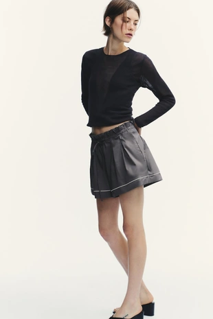 Шорты с объемной отделкой- Заказать в России