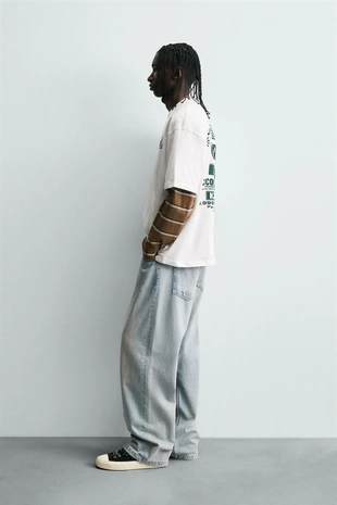 Футболка с принтом в виде текста- Заказать в России