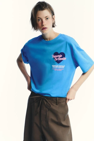 Футболка с текстовым принтом- Заказать в России