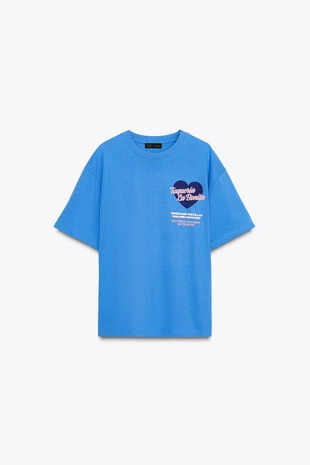 Футболка с текстовым принтом- Заказать в России