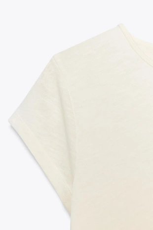 Футболка в стиле рустик с короткими рукавами- Заказать в России