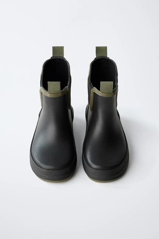 Резиновые сапоги с эластичной вставкой- Заказать в России