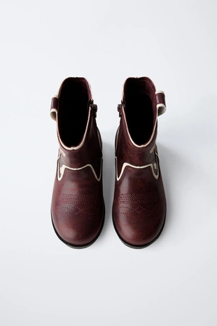 Вышитые сапоги в ковбойском стиле- Заказать в России