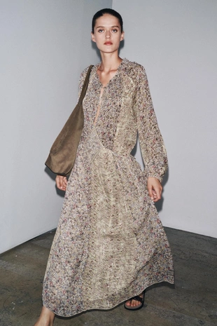 Платье из металлизированной нити ZW COLLECTION- Заказать в России