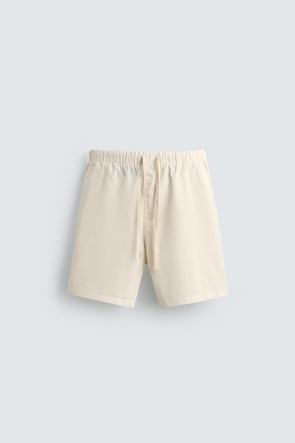 ШОРТЫ RELAXED FIT ИЗ ЛИОЦЕЛЛА И ХЛОПКА