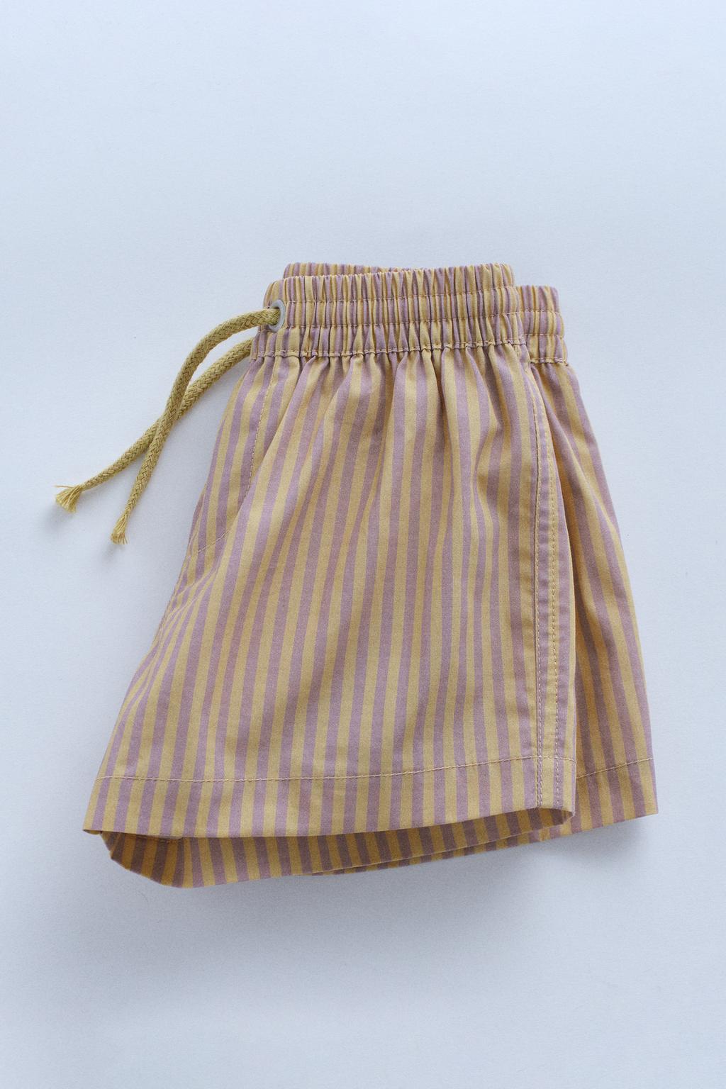 ZARA TIMELESS — ПЛАВКИ-БЕРМУДЫ В ПОЛОСКУ