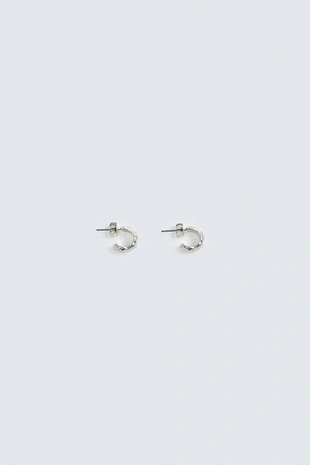 Купить Zara Серьги-кольца неправильной формы