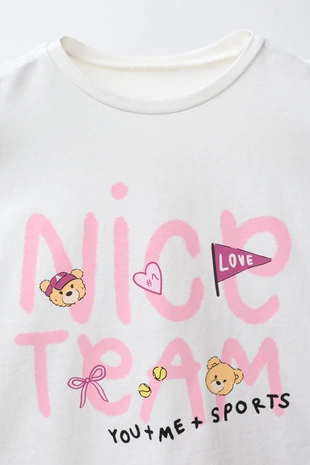 Футболка с принтом