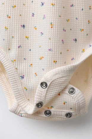 Комплект из боди и легинсов с цветочным принтом- Заказать в России