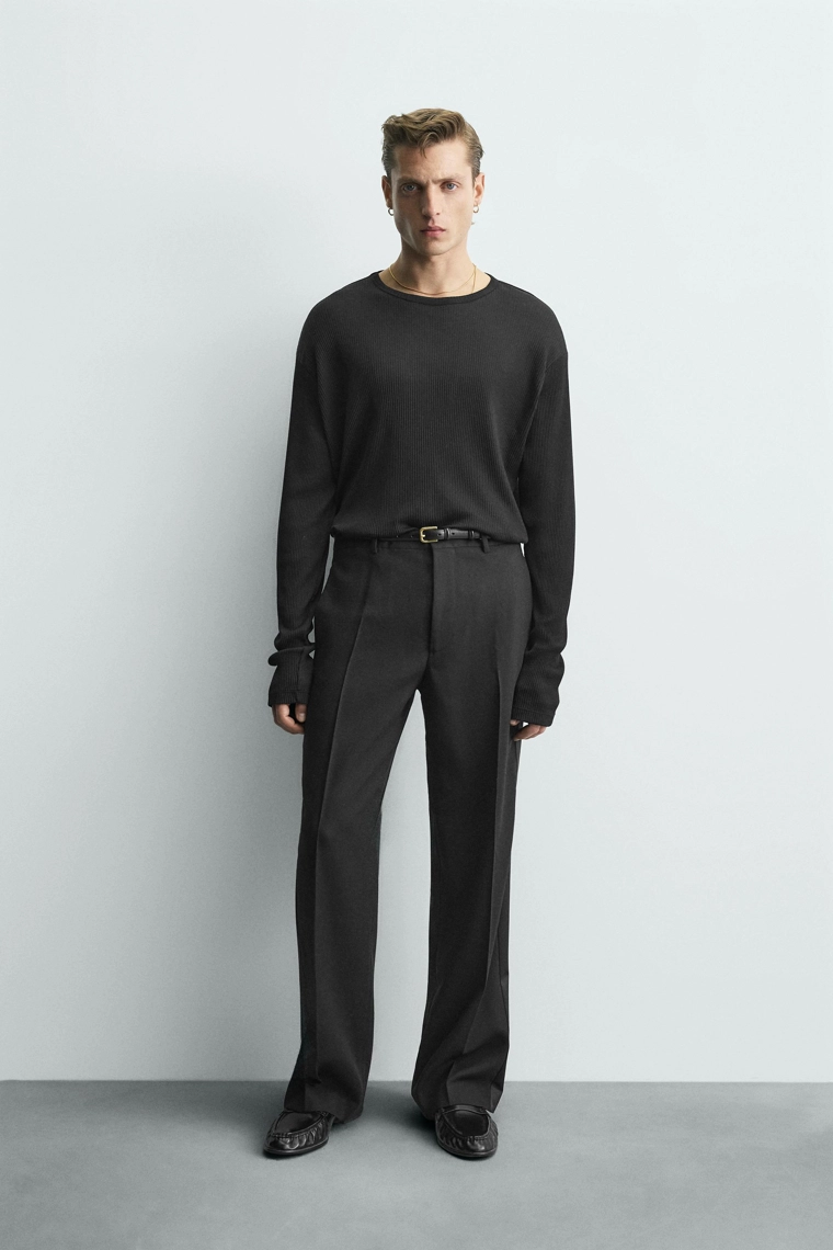 Футболка из легкого лиоцелла и хлопка